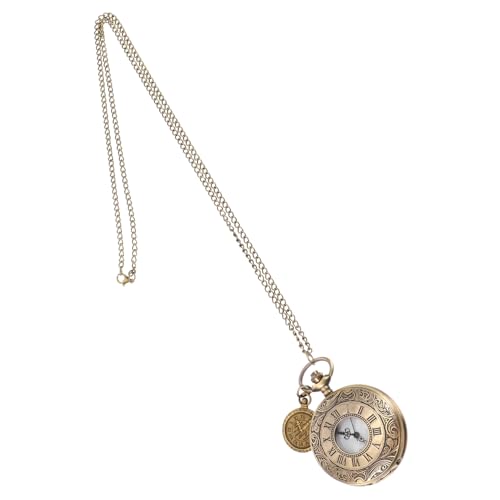 BESPORTBLE Vintage Taschenuhr Mit Römischen Ziffern Herren Uhr Im Klassischen Design Geschenkidee Für Besondere Anlässe Stilvolle Uhr von BESPORTBLE