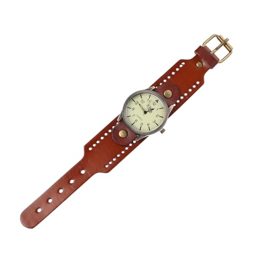 BESPORTBLE Retro-Uhren Für Männer Armbanduhren Aus Stilvollen Präzisionsuhren Handgelenk-Dekoration Für Jungen Hingucker Für Jeden Anlass Für Alltag von BESPORTBLE