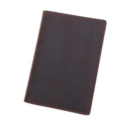 BESPORTBLE Retro Reisepass Geldbörse Für Herren Diebstahlsichere Brieftasche Mit Geldklammer RFID Kartenhalter Schmale Reise Dokumentenhalter Multifunktionale Herren Geldbeutel von BESPORTBLE