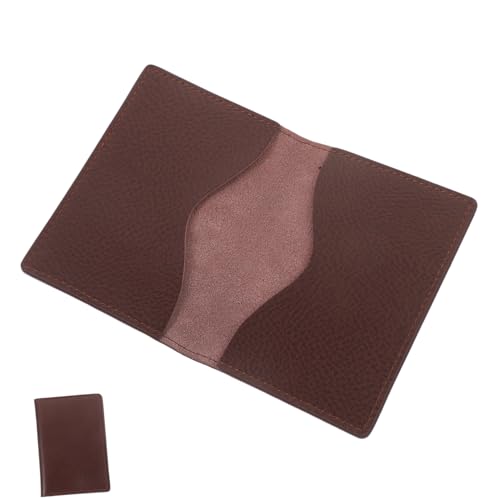 BESPORTBLE Visitenkarten-Organizer Doppelseitiges Kartenetui Visitenkartenetui Mit Taschen Kartenhalter Aus Kunstleder Tragbares Kartenbehälter Visitenkartenhalter Kartenetuis Für Herren von BESPORTBLE