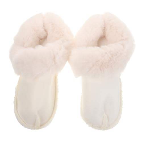 BESPORTBLE Warme Plüsch Schuh Einlegesohlen mit Loch Design Weiche Flauschige Schuhfutter für Damen und Herren Leichte Wärmende Innensohlen für Kalte Wintertage Einfach Anzuziehen von BESPORTBLE