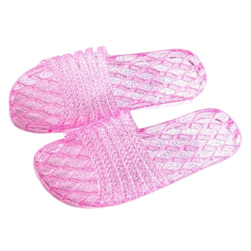 BESPORTBLE Wasserdichte Damen Hausschuhe Rutschfest Leichte Indoor Slippers für Hotel Spa Salon Reise Weiche Atmungsaktive Gästeschuhe mit Flexiblem Kunststoffsohle Angenehm und Tragbar von BESPORTBLE