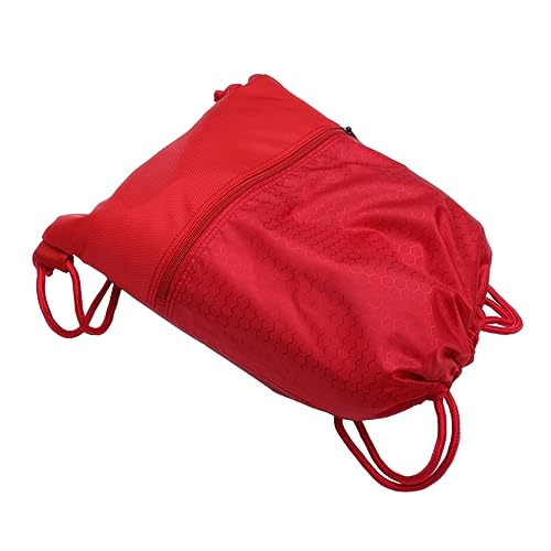 BESPORTBLE Wasserdichter Nylon-Rucksack Mit Kordelzug Sportbeutel Für Reisen Schwimmen Strand Geeignet Für Erwachsene Und Junge Mädchen Langlebig Und Leicht von BESPORTBLE