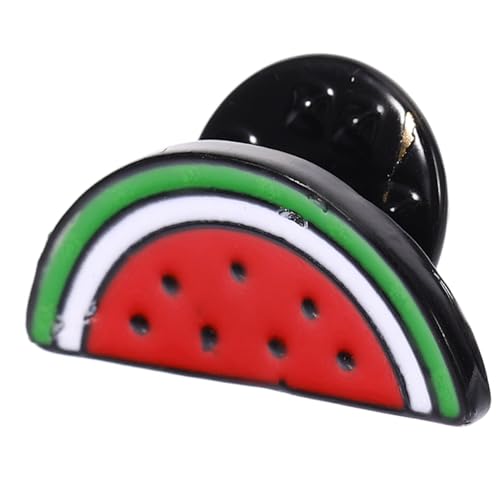 BESPORTBLE Wassermelonen Brosche aus Langlebiger Legierung Niedlicher Cartoon Ansteckpin für Damen Strickjacken Cardigan und Kleidkragen Clips Kreatives für Mädchen und Frauen von BESPORTBLE