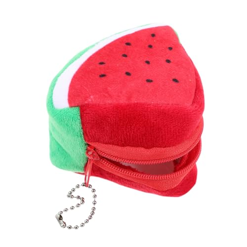 BESPORTBLE Obst-münzgeldbörse Kleine Geldbörse Für Damen Münzhalter Mit Reißverschluss Zum Aufbewahren Von Münzen Und Lippenstift Schlüsselbörse Lippenstiftbörse Kleine Münzbörse Geldbörse von BESPORTBLE
