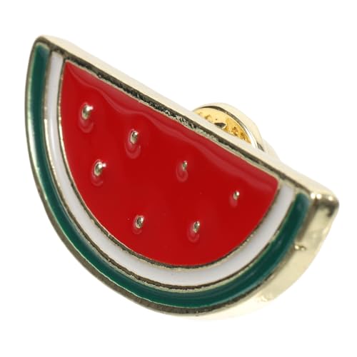 BESPORTBLE Wassermelonenbrosche Für Kleidung Und Taschen Leichte Farbenfrohe Anstecknadel Mit Spielerischem Design Zum Dekorieren Von Kragen Und Accessoires Vereint Funktionalität Und Stil von BESPORTBLE