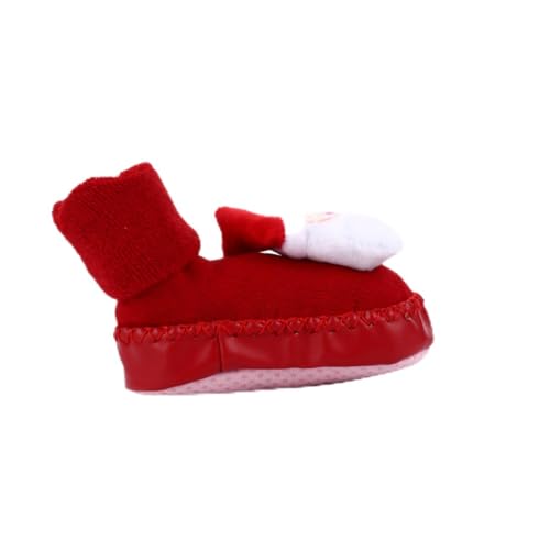 BESPORTBLE Weihnachtliche Rutschsocken aus Baumwolle Dicke Warme Rutsch Socken mit Niedlichem Cartoon Rutschfeste Lauflernsocken für Monate Kleinkinder Komfortabel und Strapazierfähig von BESPORTBLE