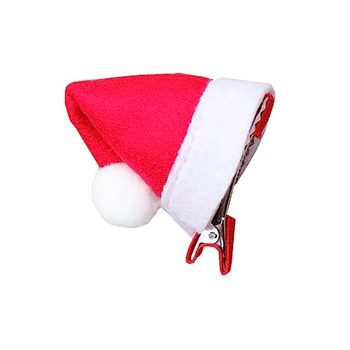 BESPORTBLE Weihnachtshaarnadel Mit Dekorativen Haarspangen Weihnachtsmann-design Für Junge Mädchen Entenschnabel-clips Für Weihnachtsfeiern Und Bankette von BESPORTBLE