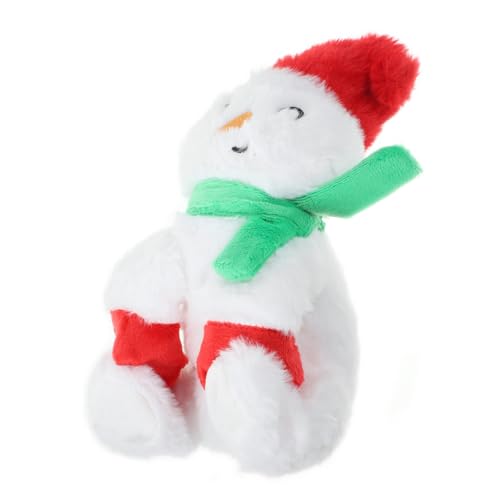 BESPORTBLE Weihnachtliches Plüsch Snap Armband Schneemann Leichtes Wiederverwendbares Xmas Handgelenksband für Partygeschenk Sicher Hautfreundlich für Weihnachts und Winterfeiern von BESPORTBLE