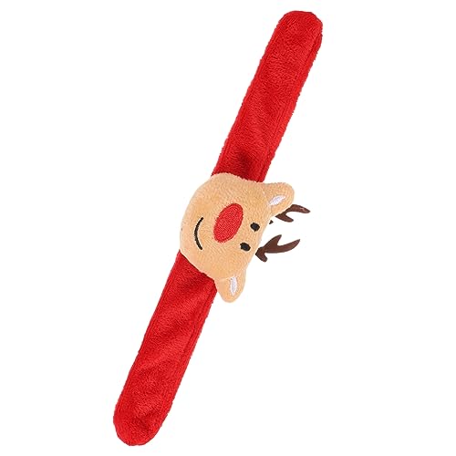 BESPORTBLE Weihnachtliches Schnapparmband für Süßes Slap Armband als Party Gastgeschenk für Weihnachten Geeignet für Geburtstagsfeiern und Neujahrsfeiern von BESPORTBLE