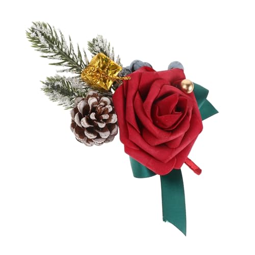 BESPORTBLE Weihnachts Brosche für Damen Dekorative Anstecknadel mit Festlichem Design Vielseitig Einsetzbar für Kleidung Schals und Hüte für Festlichkeiten und Tägliches Tragen von BESPORTBLE