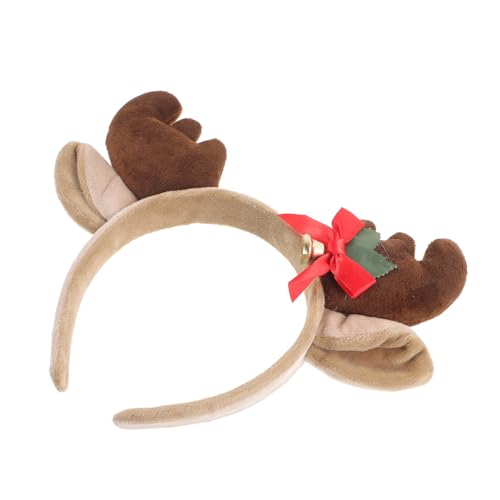 BESPORTBLE Weihnachts Haarreif mit Geweih Niedliches Stirnband für Partys und Festliche Anlässe Elastisches und Rutschfestes Design für Komfort und Stil für Damen von BESPORTBLE