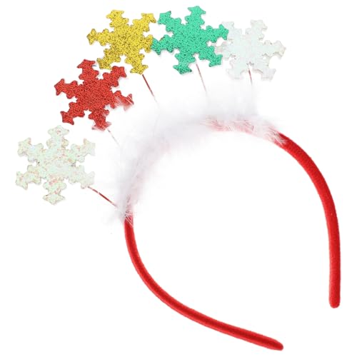 BESPORTBLE Weihnachts Stirnband für Erwachsene Süßes Xmas Haaraccessoire mit Rentierhörnern für Weihnachtsfeiern und Festliche Anlässe Langlebig und Leicht von BESPORTBLE