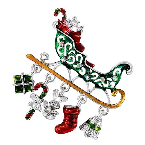 BESPORTBLE Weihnachtsbrosche aus Langlebiger Legierung mit Funkelndem Strass Anstecknadel für Kleidung Taschen Hüte Kreative Tropfenform Festliche Damen Dekoration BESPORTBLE Weihnachtsbrosche aus Langlebiger Legierung mit Funkelndem Strass Anstecknadel für Kleidung Taschen Hüte Kreative Tropfenform Festliche Damen Dekoration von BESPORTBLE