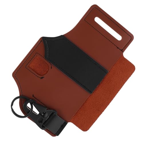 BESPORTBLE Werkzeugaufbewahrungstasche Aus Kunstleder Mit Hakendesign Retro-Aufbewahrungstasche Für Outdoor-werkzeugtasche Leicht Und Einfach Anzubringen Für Taschenlampen Messer Und von BESPORTBLE