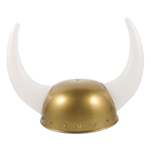 BESPORTBLE Wikingerhut Halloween Kopfschmuck Hut Helm Mit Hörnern Party Dekoration Aus Kunststoff Für Cosplay Requisit Mehrzweck Kopfbedeckung BESPORTBLE Wikingerhut Halloween Kopfschmuck Hut Helm Mit Hörnern Party Dekoration Aus Kunststoff Für Cosplay Requisit Mehrzweck Kopfbedeckung von BESPORTBLE
