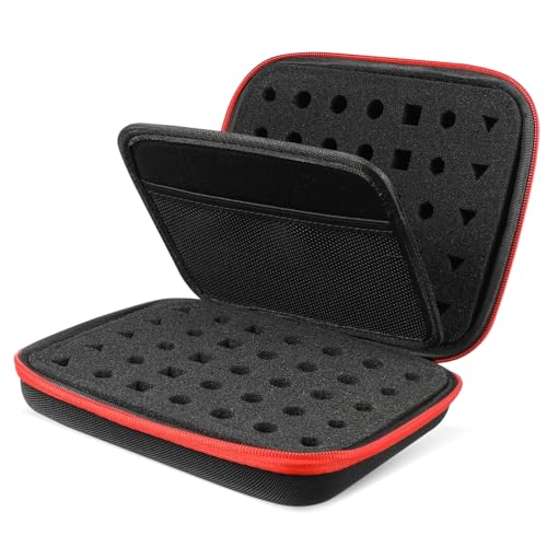 BESPORTBLE Würfel Aufbewahrungstasche Reiseetui Halter Würfeltasche Mit Taschen Herausnehmbares Spielwürfelfach Schlüssel Tragetasche Für Rollende Würfel Organizer Tasche Schlitz von BESPORTBLE