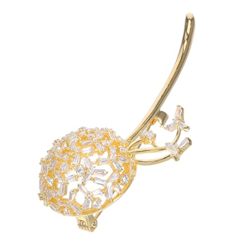 BESPORTBLE Brosche Zirkonia Anstecknadel Damen Brosche für Kleidung und Accessoires Schmuck von BESPORTBLE