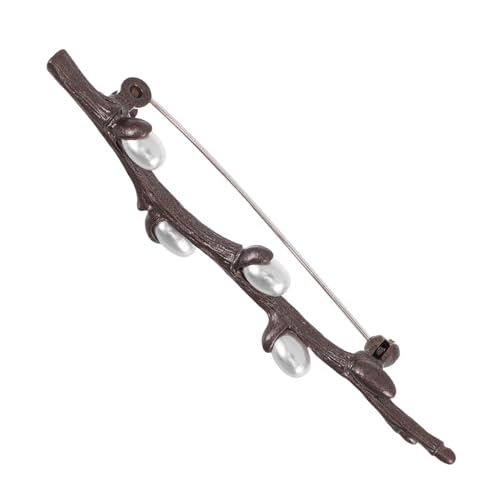 BESPORTBLE Stilvolle Brosche Mit Zweigen – Blumenbrosche Für Herren Brosche Revers Perfekt Für Kleideraccessoires Corsage Hut von BESPORTBLE