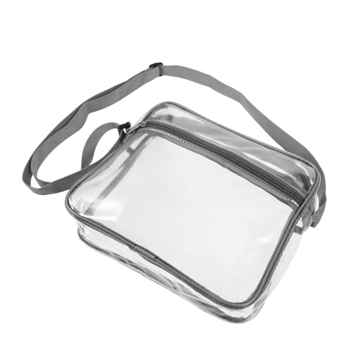 BESPORTBLE transparente Umhängetasche Reisekosmetiktasche Kosmetiktasche Portable -Kosmetiktasche Einzelne Umhängetasche PVC Schultertasche Umhängetasche Handtasche Einkaufstasche von BESPORTBLE