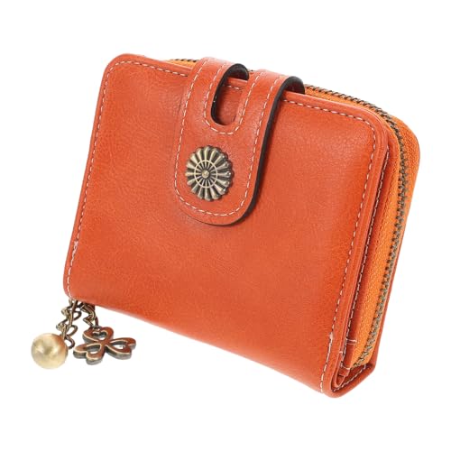 BESPORTBLE und Kompakte Bifold Brieftasche mit Reißverschluss für Münzen und Karten Perfektes Valentinstag von BESPORTBLE