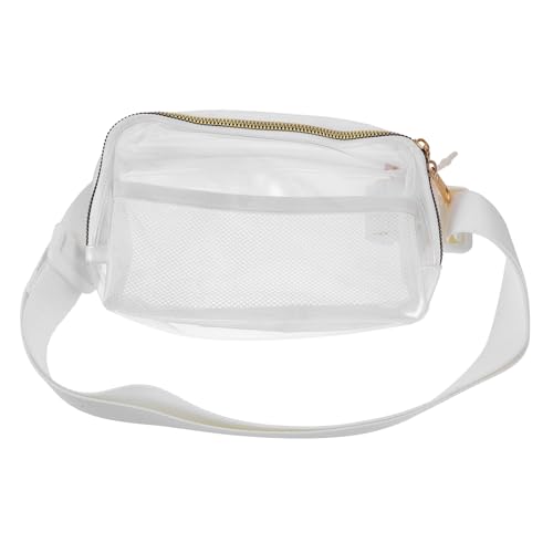 BESPORTBLE wasserdichte Gürteltasche Tragetaschen Für Damen Umhängetasche Für Damen Bauchtasche Frauentasche Taille Männer Beutel Taschen Für Frauen TPU Weiß von BESPORTBLE