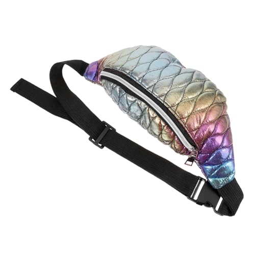 BESPORTBLE wasserdichte Sport Hüfttasche Für Damen Modische Reise Gürteltasche Für Laufen Und Outdoor Aktivitäten Mit Verstellbarem Gurt Und Stylischem Regenbogen Design von BESPORTBLE