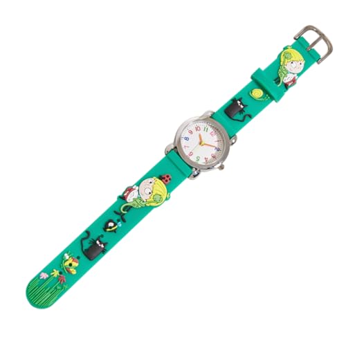 BESPORTBLE Silikon Kinderuhr Cartoon Armbanduhr für Jungen und Mädchen Silikonarmband Transparentes Zifferblattdesign für Geburtstage und Feiertage von BESPORTBLE