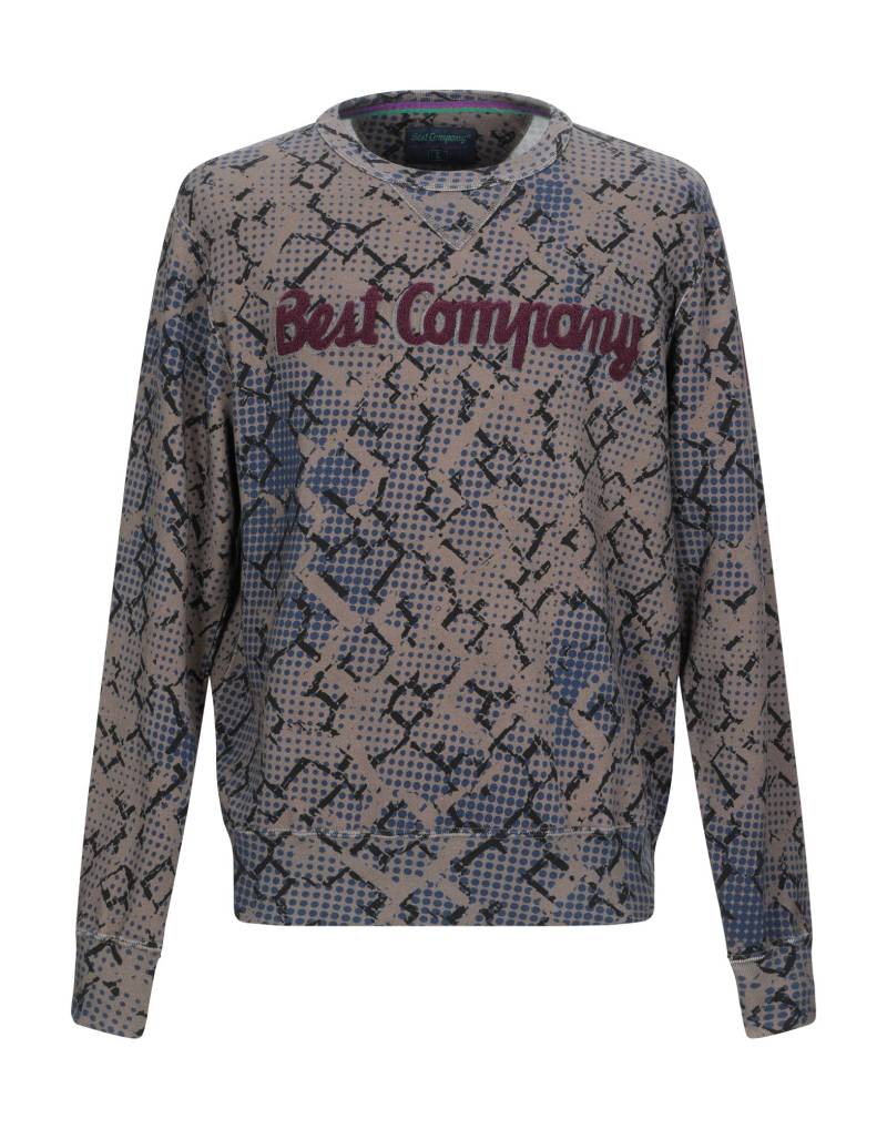 BEST COMPANY Sweatshirt Herren Khaki von BEST COMPANY