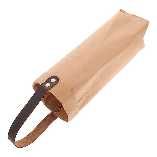 BESTOYARD Wiederverwendbare Weintragetasche Aus Hochwertigem Pu-Material Waschbar Und Stilvoll Für Rotwein Und Für Weinliebhaber Und Besondere Anlässe von BESTOYARD