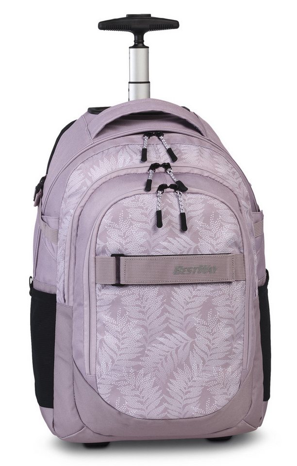 BESTWAY Schulrucksack Rucksack-Trolley altrosa Schultrolley Mädchen von BESTWAY