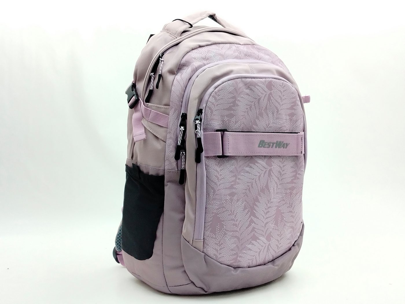 BESTWAY Schulrucksack Rucksack altrosa von BESTWAY