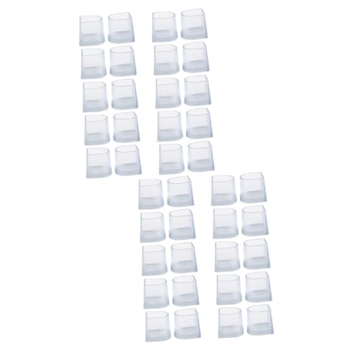 20 Paar Schutzabdeckung Für Hohe Absätze Pfennigabsatz Fersenstopper Für Gras Kitten-Heels Damen High Heels Fersenschoner Stopper Transparente Fersenkappen Schützende Fersenkappen BESTYASH von BESTYASH