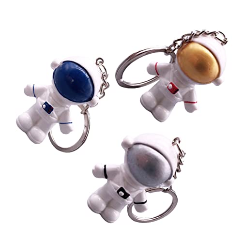 BESTYASH Schlüsselanhänger-Set – 3-teilige Weltraum-Astronauten-schlüsselanhänger Taschenornamente Elegante Und Praktische von BESTYASH