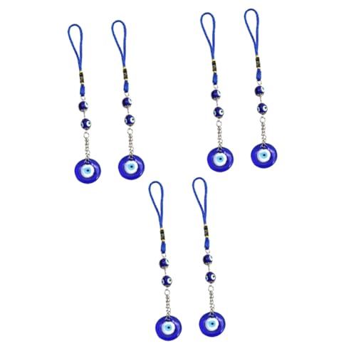 6 STK Schlüsselanhänger glucksbringer schutzamulett Geschenkidee car Keychain anahtarlık Servolenkungsflüssigkeit Autozubehör türkische wandbehang Anhänger des bösen Blicks Glas BESTYASH 6 STK Schlüsselanhänger glucksbringer schutzamulett Geschenkidee car Keychain anahtarlık Servolenkungsflüssigkeit Autozubehör türkische wandbehang Anhänger des bösen Blicks Glas BESTYASH von BESTYASH