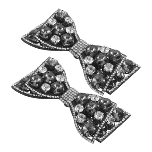 BESTYASH 1 Paar Bogenschuh Figur Schuhclips Für Die Braut Hochhackige Schuhclips Hochzeitsbroschen Revers Broschen Pfefferstreuer Aus Kork Triviale Statuen Party Black Legierung BESTYASH 1 Paar Bogenschuh Figur Schuhclips Für Die Braut Hochhackige Schuhclips Hochzeitsbroschen Revers Broschen Pfefferstreuer Aus Kork Triviale Statuen Party Black Legierung von BESTYASH