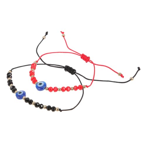 BESTYASH 1 Paar Evil Eye Armband für Einstellbare Geflochtene Armbänder Hochwertigem Material Modisches Design für Damen Herren Perfektes BESTYASH 1 Paar Evil Eye Armband für Einstellbare Geflochtene Armbänder Hochwertigem Material Modisches Design für Damen Herren Perfektes von BESTYASH