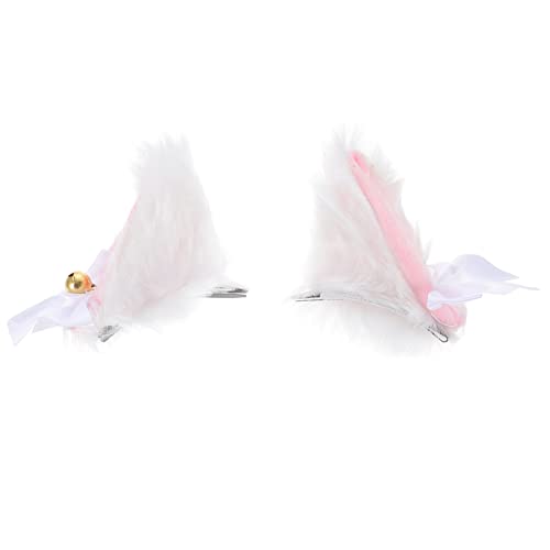 BESTYASH 1 Paar Katzenohren Haarnadel Fuchs-Katzenohren mit künstlichem Haustier Kostüme Wolf weihnachts haarschmuck trachtenhaarschmuck Haarspangen für Mädchen Tierhaarspange Eisen von BESTYASH