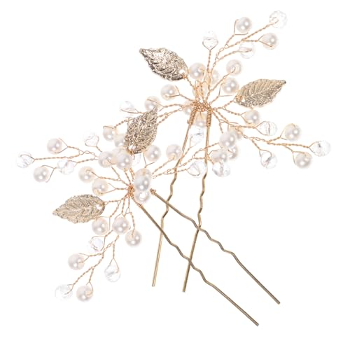 BESTYASH 1 Paar Perlen Haarspangen aus Rhinestone für Damen Haaraccessoires für Braut und Glänzend und Besondere Anlässe BESTYASH 1 Paar Perlen Haarspangen aus Rhinestone für Damen Haaraccessoires für Braut und Glänzend und Besondere Anlässe von BESTYASH
