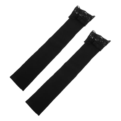 BESTYASH 1paar Schwarze Spitzen Armwärmer Für Damen Elegante Strickärmel Mit Daumenloch Modische Und Bequeme Ärmel Für Partys Und Alltag Für Übergangszeiten Vielseitig Kombinierbar BESTYASH 1paar Schwarze Spitzen Armwärmer Für Damen Elegante Strickärmel Mit Daumenloch Modische Und Bequeme Ärmel Für Partys Und Alltag Für Übergangszeiten Vielseitig Kombinierbar von BESTYASH