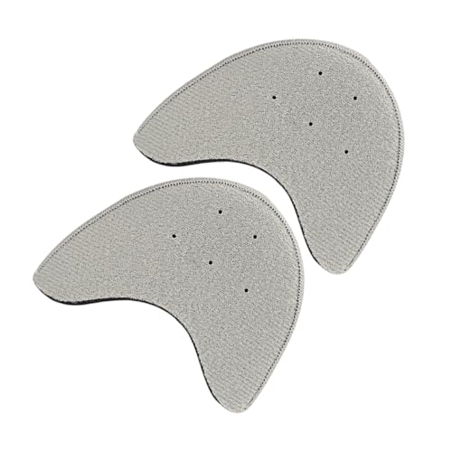 BESTYASH 1 Paar Zehenpolster Beschützer Pads Einfügen Kissen Zehenschutz damen Zehenschutzkappen Zehenschutz für Fersen sbr Grey von BESTYASH