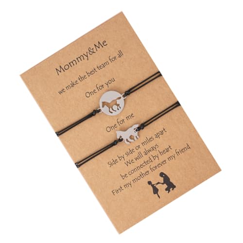 BESTYASH 1 Satz Armband-Set pärchen armband Mutter-Tochter-Schmuck Mutter-Tochter-Armreif armband zum muttertag Mutter Armbänder muttertag armbänder Mutter und Tochter Schmuck Pappe BESTYASH 1 Satz Armband-Set pärchen armband Mutter-Tochter-Schmuck Mutter-Tochter-Armreif armband zum muttertag Mutter Armbänder muttertag armbänder Mutter und Tochter Schmuck Pappe von BESTYASH