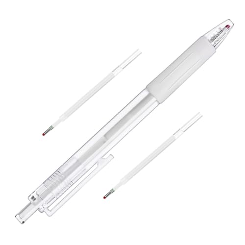 BESTYASH 1 Satz Augenbrauenstift Wasser Zeichnung Gesicht machen einfacher Ölstift Tätowier-Mapping-Tool Beauty- Tattoo- Mapping- -Stift kosmetischer Liner Plastik Weiß von BESTYASH