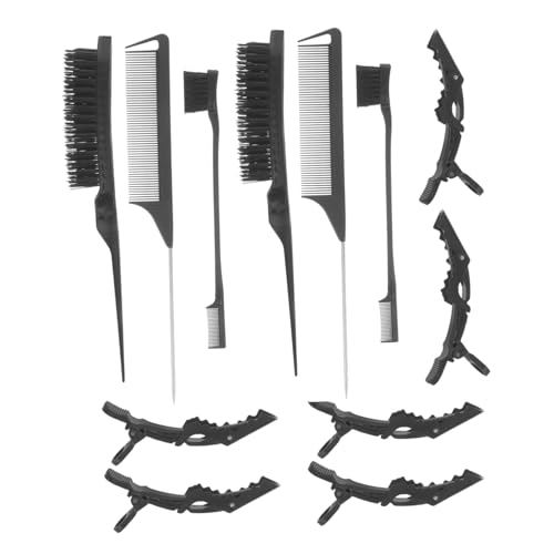 BESTYASH 1 Satz Friseurstyling Kammset Teiliges mit Doppeltem und Bürste für Haarfärbung Antistatisch für Damen und Herren für Friseursalon und Zuhause von BESTYASH