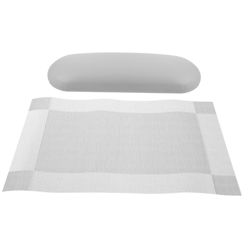 BESTYASH 1 Satz Handkissenkissen Leder Arm Nägel Nagelpflege Büro Handgelenkruhe Handauflagekissen aus Leder für die Maniküre Nail Hand Rest Kissen Haut von BESTYASH