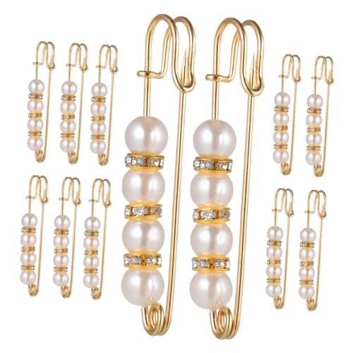 BESTYASH 1 Satz Jeans Mit Taillenschließung Werkzeugaufzug Bestickte Ringe Trimmerschere Halteseil Dekorationen Für Aquarien Universalstecker Thekenband Kleine Nadelbrosche Metall 12st von BESTYASH
