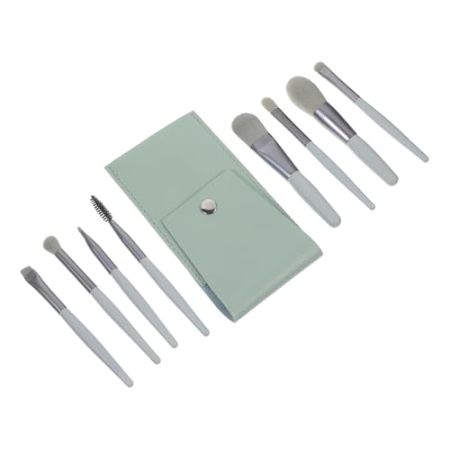BESTYASH 1 Satz Kompaktes Makeup Pinselset mit Kosmetiktasche Teiliges Set mit Sanften Borsten für Lidschatten und Gesichts Makeup für Anfänger Tragbar und Vielseitig Einsetzbar von BESTYASH