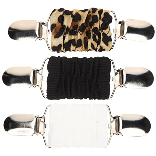 BESTYASH 3 Stücke -glare Schal Clip Kragen Clip Schal Schnalle Für Frauen Kleid Casual von BESTYASH