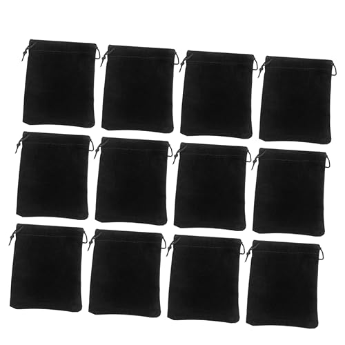 BESTYASH 1 Satz Schwarzer Samtschmucktasche Make-up-Kosmetiktasche Beauty-Tasche Toilettenbeutel Make -up -Beutel Make -up -Speicher Beutel Mit Kordelzug Reise-kulturbeutel Flanell 15 Stück BESTYASH 1 Satz Schwarzer Samtschmucktasche Make-up-Kosmetiktasche Beauty-Tasche Toilettenbeutel Make -up -Beutel Make -up -Speicher Beutel Mit Kordelzug Reise-kulturbeutel Flanell 15 Stück von BESTYASH