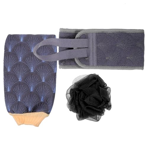 BESTYASH Rückenschrubber Für Dusche Peeling-handschuh Körperschrubber Badetuch Handtuch Peeling-fäustling Duschen von BESTYASH